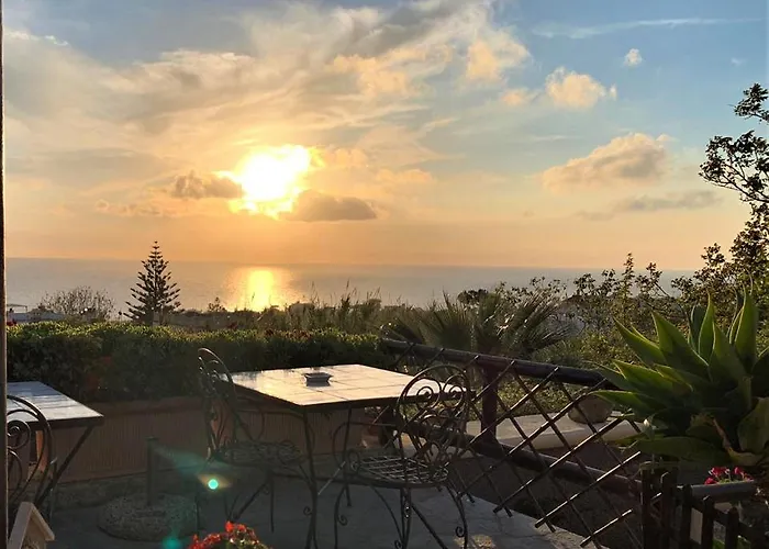 La Terrazzina sul tramonto